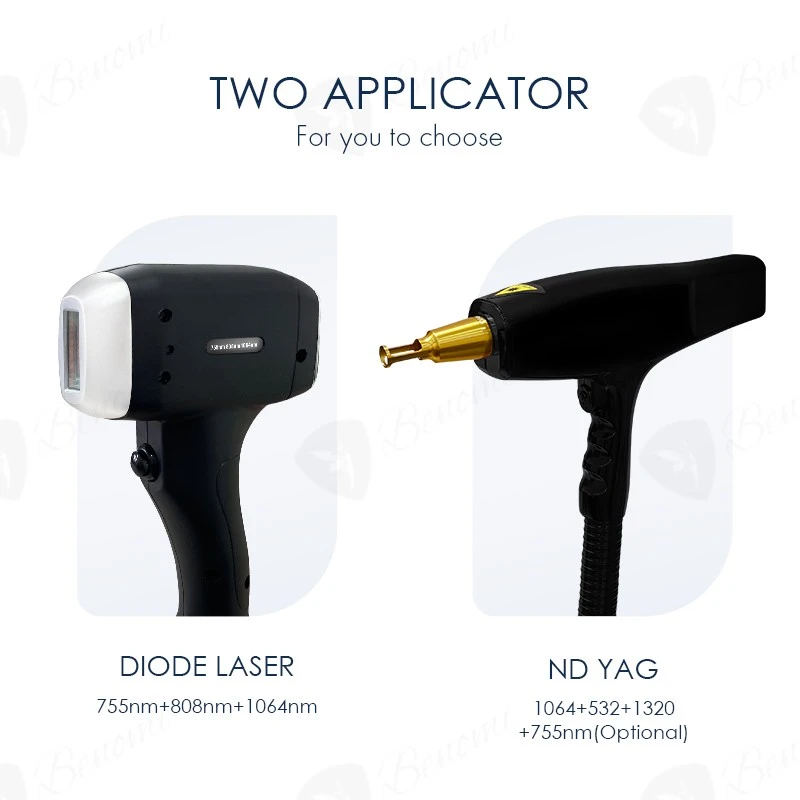 ND YAG+Diode Laser 2 In1 Machine high quality